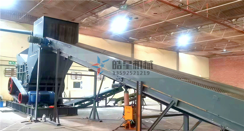 断桥铝破碎机作业现场 断桥铝破碎机作业现场